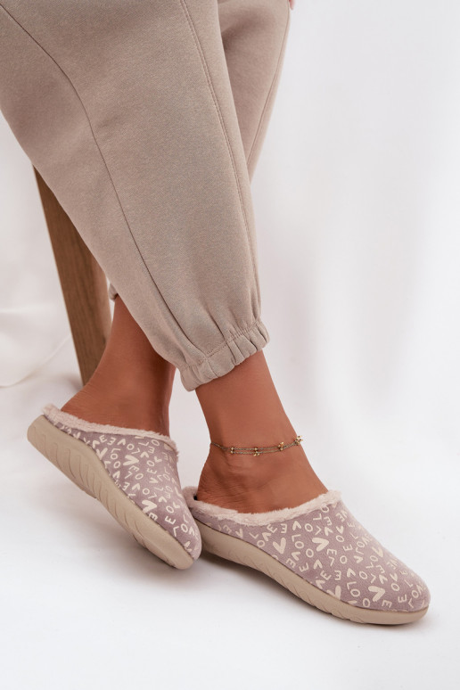 Hausschuhe Feminin Love Inblu ET000032 Beige Hausschuhe Feminin Love Inblu ET000032 Beige