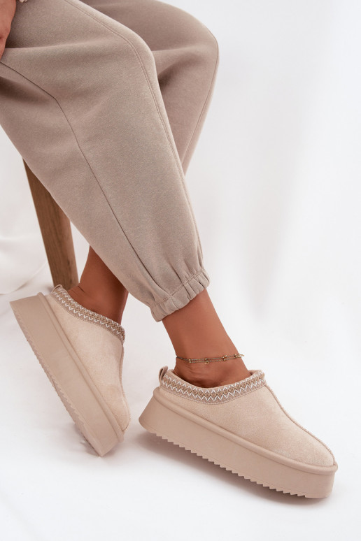 Schneestiefel FemininHaftem elfenbeinfarbe Pristina