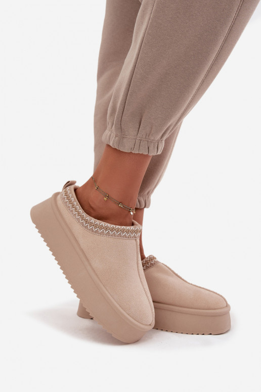 Schneestiefel FemininHaftem elfenbeinfarbe Pristina