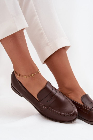 Mokassins Mokassins Feminin aus Öko-Leder CzekoladoZue Bessina