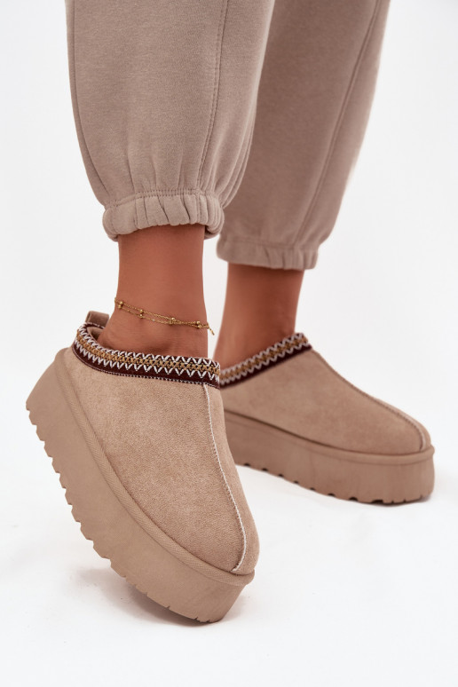 Schneestiefel Feminin Mit Dekorationen Haftem Beige Jenira Schneestiefel Feminin Mit Dekorationen Haftem Beige Jenira