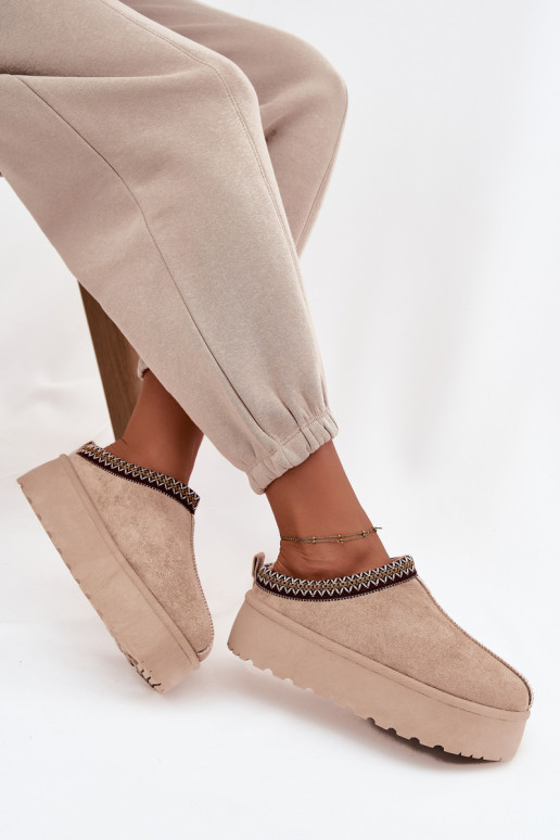 Schneestiefel Feminin Mit Dekorationen Haftem Beige Jenira Schneestiefel Feminin Mit Dekorationen Haftem Beige Jenira