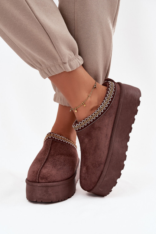 Schneestiefel Feminin Mit Dekorationen Haftem CzekoladoZue Jenira Schneestiefel Feminin Mit Dekorationen Haftem CzekoladoZue Jenira