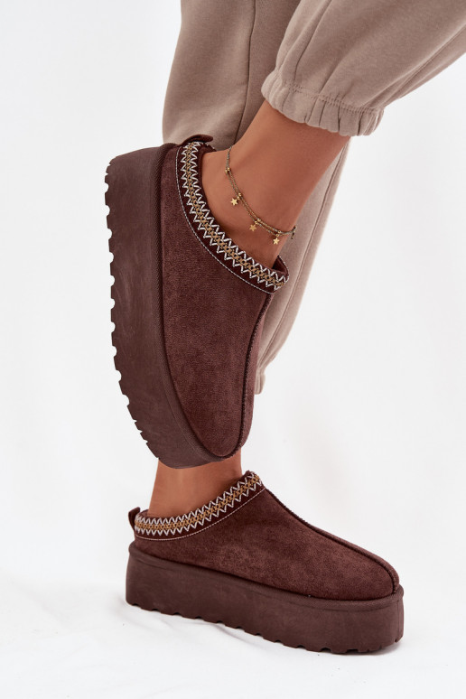 Schneestiefel Feminin Mit Dekorationen Haftem CzekoladoZue Jenira Schneestiefel Feminin Mit Dekorationen Haftem CzekoladoZue Jenira