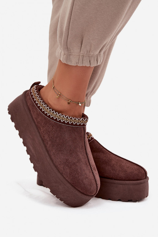 Schneestiefel Feminin Mit Dekorationen Haftem CzekoladoZue Jenira Schneestiefel Feminin Mit Dekorationen Haftem CzekoladoZue Jenira