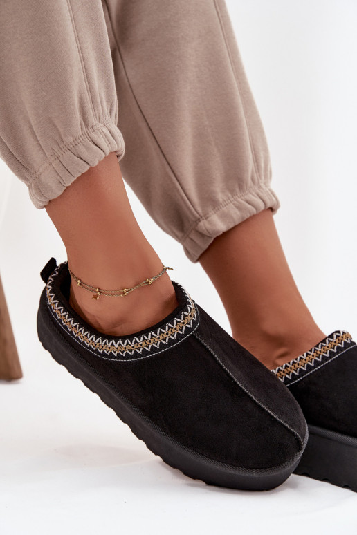 Schneestiefel Feminin Mit Dekorationen Haftem schZuarze Farbe Jenira Schneestiefel Feminin Mit Dekorationen Haftem schZuarze Farbe Jenira