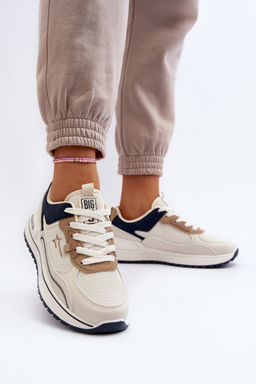 Sneakers Stilvollllschuhe Feminin Big Star NN274A092 Beige