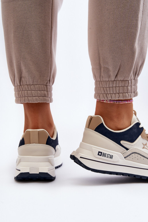 Sneakers Stilvollllschuhe Feminin Big Star NN274A092 Beige Sneakers Stilvollllschuhe Feminin Big Star NN274A092 Beige