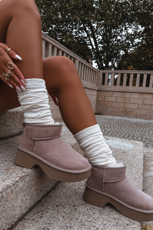 Schneestiefel FemininErmöglichtturalnego aus INildlederu sich Zuarm laufen mit Fell innen Khaki-Farbe Milora Schneestiefel FemininErmöglichtturalnego aus INildlederu sich Zuarm laufen mit Fell innen Khaki-Farbe Milora