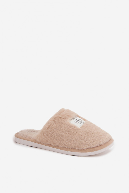 Schuhe hausgemacht Hausschuhe Feminin mit Pelzmantel Beige Es musselis Schuhe hausgemacht Hausschuhe Feminin mit Pelzmantel Beige Es musselis