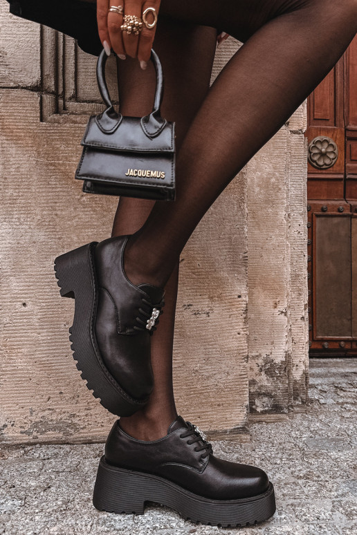 Schuhe FemininPrzypinką Eko Haut schZuarze Farbe Laurea Schuhe FemininPrzypinką Eko Haut schZuarze Farbe Laurea