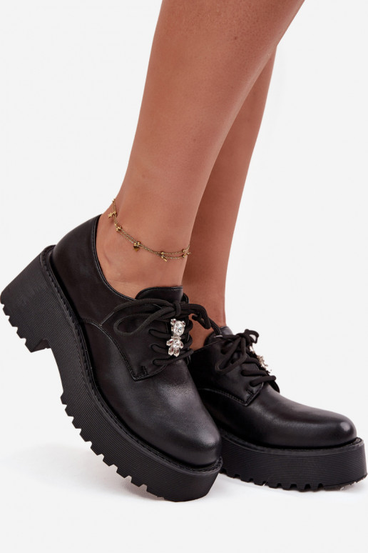 Schuhe FemininPrzypinką Eko Haut schZuarze Farbe Laurea Schuhe FemininPrzypinką Eko Haut schZuarze Farbe Laurea