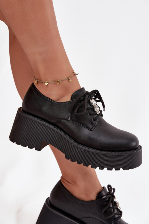 Schuhe FemininPrzypinką Eko Haut schZuarze Farbe Laurea Schuhe FemininPrzypinką Eko Haut schZuarze Farbe Laurea