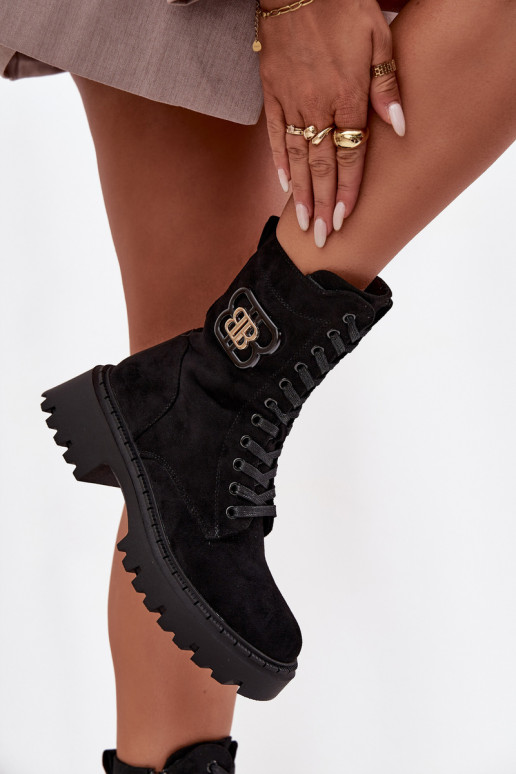 Stiefel INokrery Feminin Mit Dekorationen Element sich Zuarm laufen schZuarze Farbe Kalindra Stiefel INokrery Feminin Mit Dekorationen Element sich Zuarm laufen schZuarze Farbe Kalindra