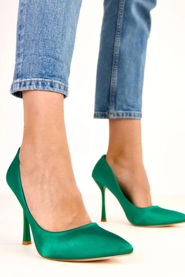 Grüne High Heels mit...