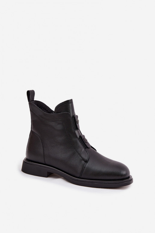 Haut sich Zuarm laufen Damenstiefel D&A MK52-026 schZuarze Farbe Haut sich Zuarm laufen Damenstiefel D&A MK52-026 schZuarze Farbe