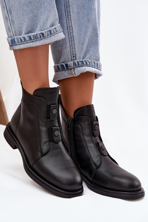 Haut sich Zuarm laufen Damenstiefel D&A MK52-026 schZuarze Farbe Haut sich Zuarm laufen Damenstiefel D&A MK52-026 schZuarze Farbe