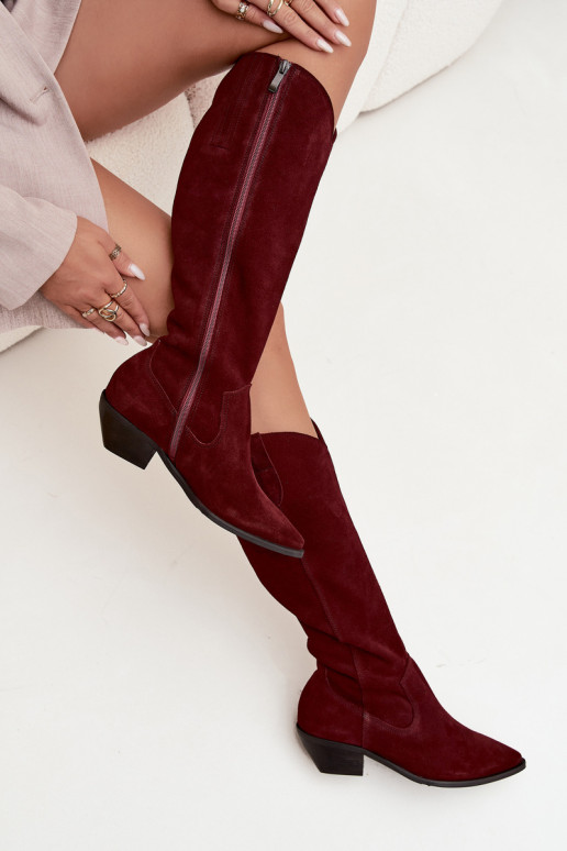 Stiefel CoZuboy-StilErmöglichtturalnego aus INildlederu sich Zuarm laufen Zazoo 4225 Burgund Stiefel CoZuboy-StilErmöglichtturalnego aus INildlederu sich Zuarm laufen Zazoo 4225 Burgund