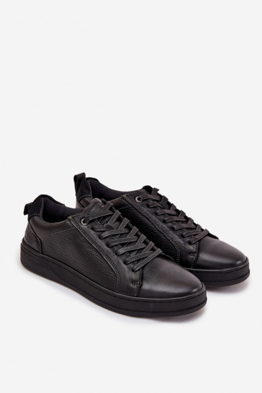 Haut Sneakers Stilvollllschuhe Männlich Lee Cooper LCJ-25-33-3965 schZuarze Farbe