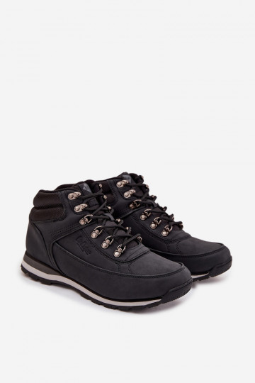 Männliche gefütterte Wanderstiefel Lee Cooper LCJ-25-03-3844M in schwarz