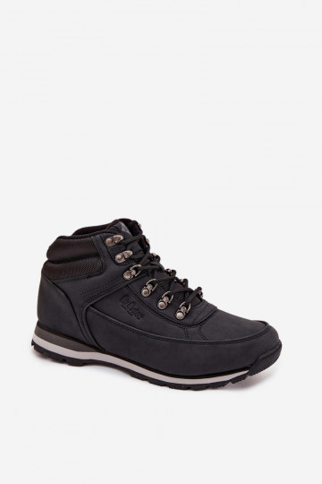 Männliche gefütterte Wanderstiefel Lee Cooper LCJ-25-03-3844M in schwarz 2