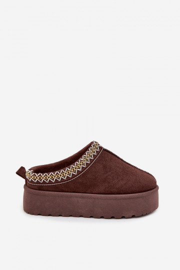 Schneestiefel Kindisch JugendHaftem mit einer Plattform CzekoladoZue Jolisse 2