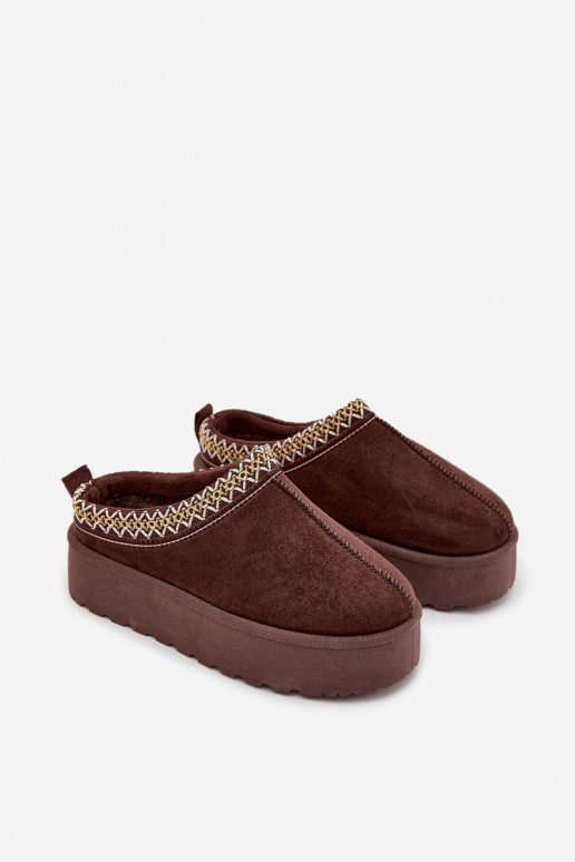 Schneestiefel Kindisch JugendHaftem mit einer Plattform CzekoladoZue Jolisse Schneestiefel Kindisch JugendHaftem mit einer Plattform CzekoladoZue Jolisse