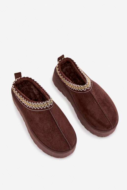 Schneestiefel Kindisch JugendHaftem mit einer Plattform CzekoladoZue Jolisse Schneestiefel Kindisch JugendHaftem mit einer Plattform CzekoladoZue Jolisse