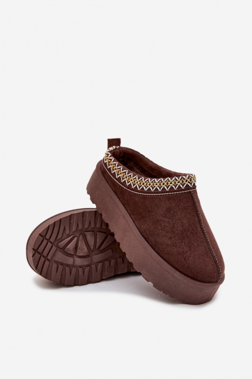 Schneestiefel Kindisch JugendHaftem mit einer Plattform CzekoladoZue Jolisse Schneestiefel Kindisch JugendHaftem mit einer Plattform CzekoladoZue Jolisse