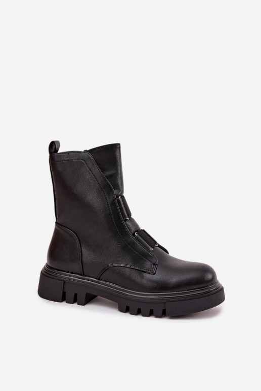 sich Zuarm laufen Arbeitsstiefeletten Feminin Zum Schloss Eko Haut schZuarze Farbe Es mussilyra sich Zuarm laufen Arbeitsstiefeletten Feminin Zum Schloss Eko Haut schZuarze Farbe Es mussilyra