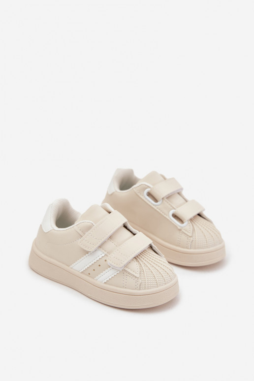 Sportschuhe für Kinder Sneakers Stilvollllschuhe aus Öko-Leder Beige Renel Sportschuhe für Kinder Sneakers Stilvollllschuhe aus Öko-Leder Beige Renel