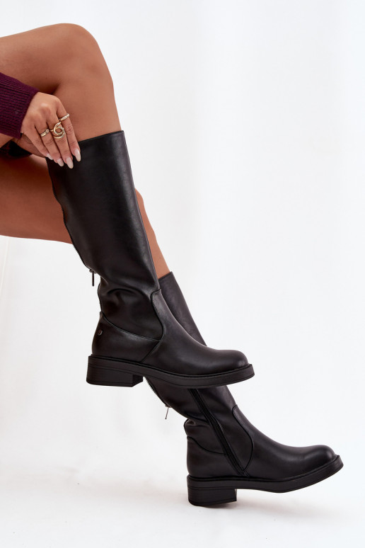 Haut INarme Stiefel Es mussciejka A7164-01 schZuarze Farbe Haut INarme Stiefel Es mussciejka A7164-01 schZuarze Farbe