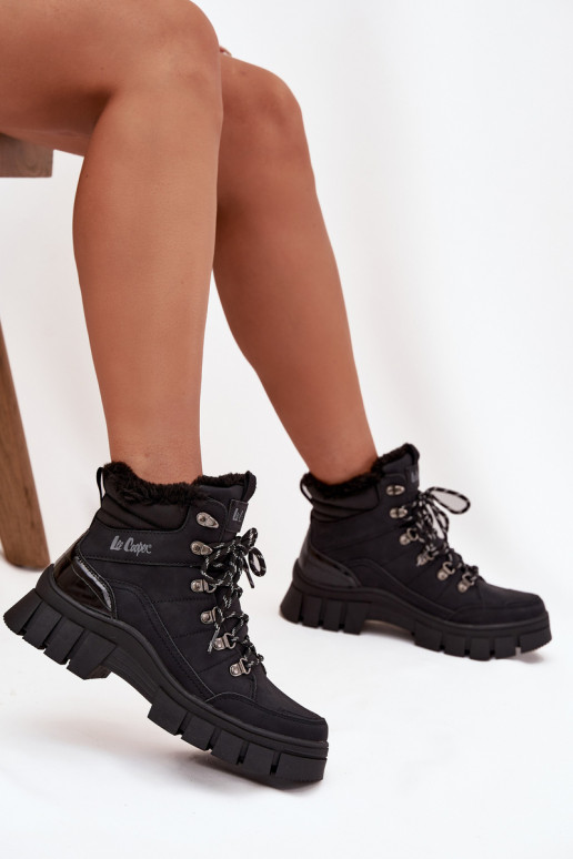 sich Zuarm laufen Schuhe Feminin Lee Cooper LCJ-25-31-3911 schZuarze Farbe