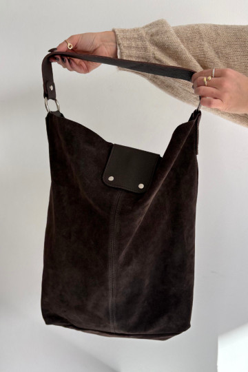 Groß Skórzana aus INildlederoZua Handheld CzekoladoZua Hanelle