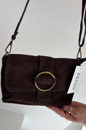 Skórzana aus INildlederoZua Eine kleine Handtasche CzekoladoZua Jessel 2