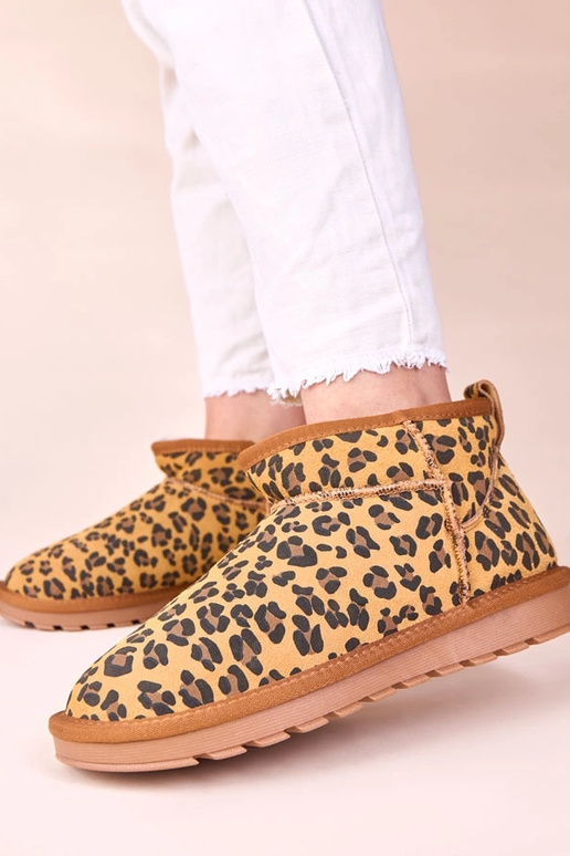 Schneestiefel aus echtem Wildleder im...