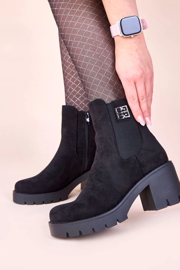 Schwarze Stiefeletten mit... 2