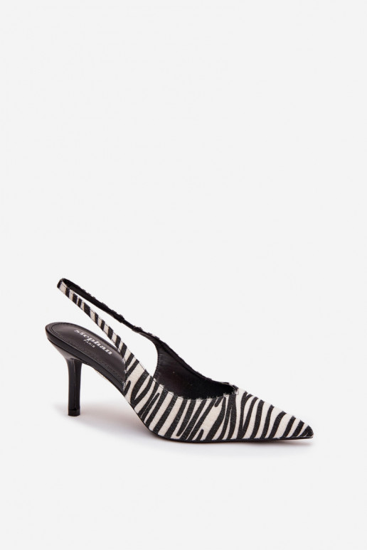Schuhe mit dünnen Absätzen Zebra Phelia