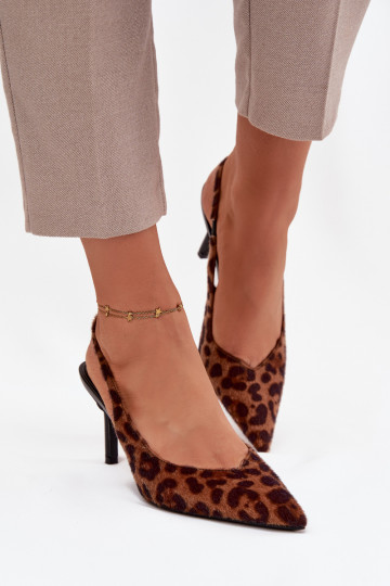 Phelia Schuhe mit dünnen Absätzen im Leopardenmuster