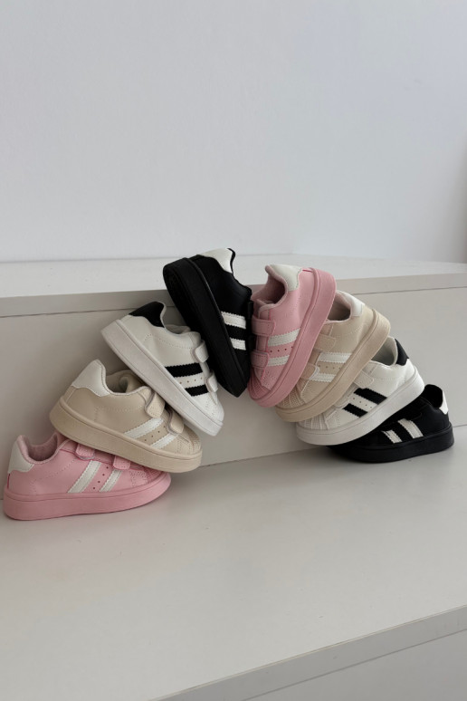 Kindersportschuhe Sneakers aus Kunstleder in Rosa, Renel