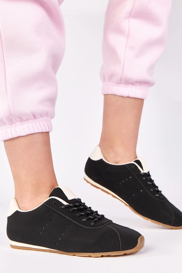 Schwarze Sneakers mit... 2