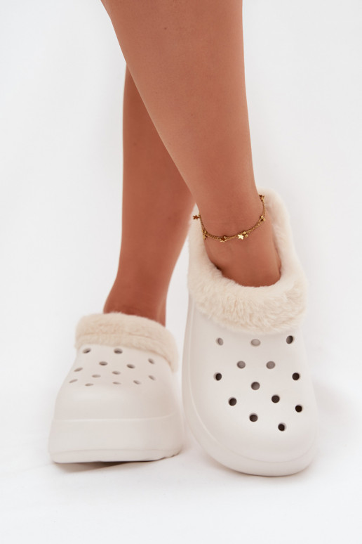 Leichte Hausschuhe Damenhausschuhe sich Zuarm laufen mit Fell innen Zueiße Farbe Palvine