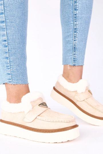 Hellbeige Mokassins,... 2