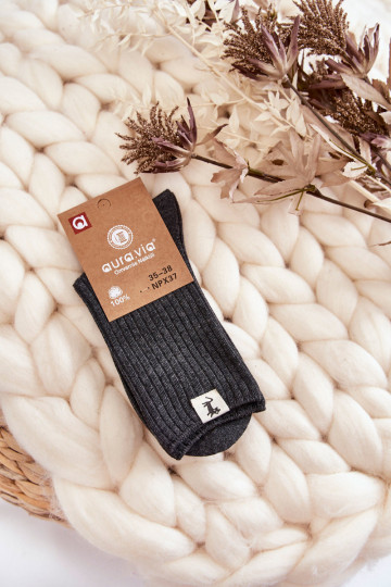 Damen-Socken ohne Druck in Grau