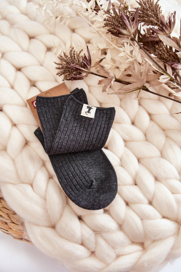 Damen-Socken ohne Druck in Grau 2
