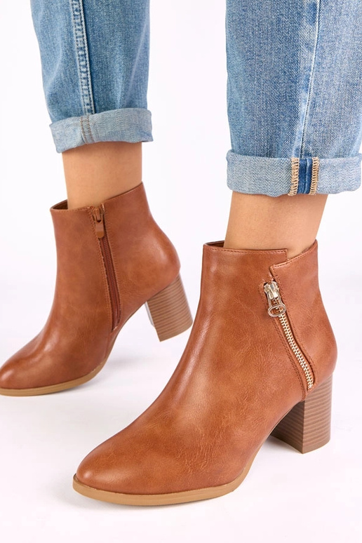 Ellie braune klassische Stiefel mit...