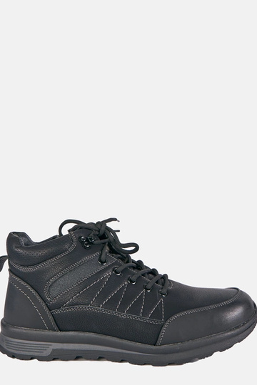Mack schwarze Herren-Boots mit warmem Futter 2