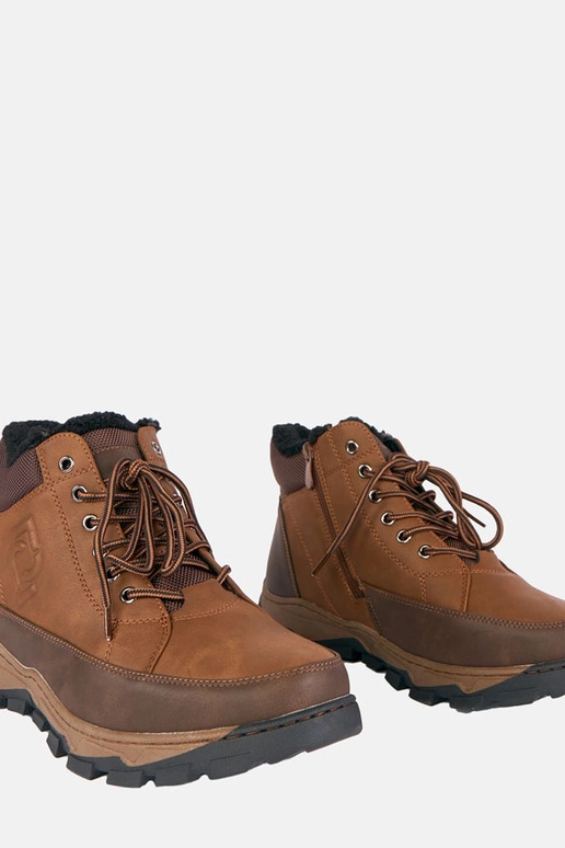 Elias braune Herren-Boots mit warmem...