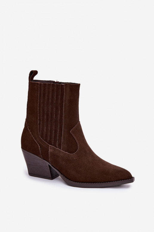 INildlederschuhe CoZuboy-Stil Feminin mit Absätzen sich Zuarm laufen CzekoladoZue Dylira