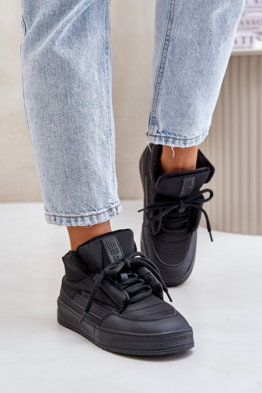 Schneestiefel Feminin Big Star OO274A530 schZuarze Farbe